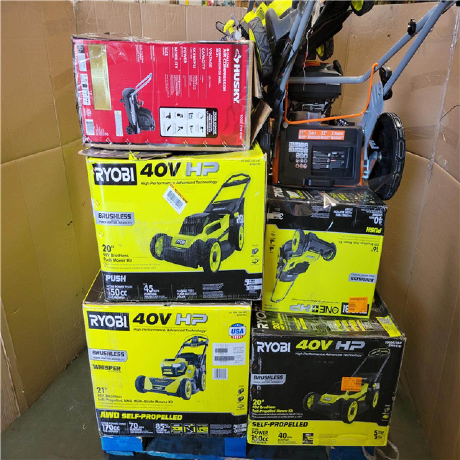 CALIFORNIA AS-IS OUTDOOR POWER EQUIPMENT