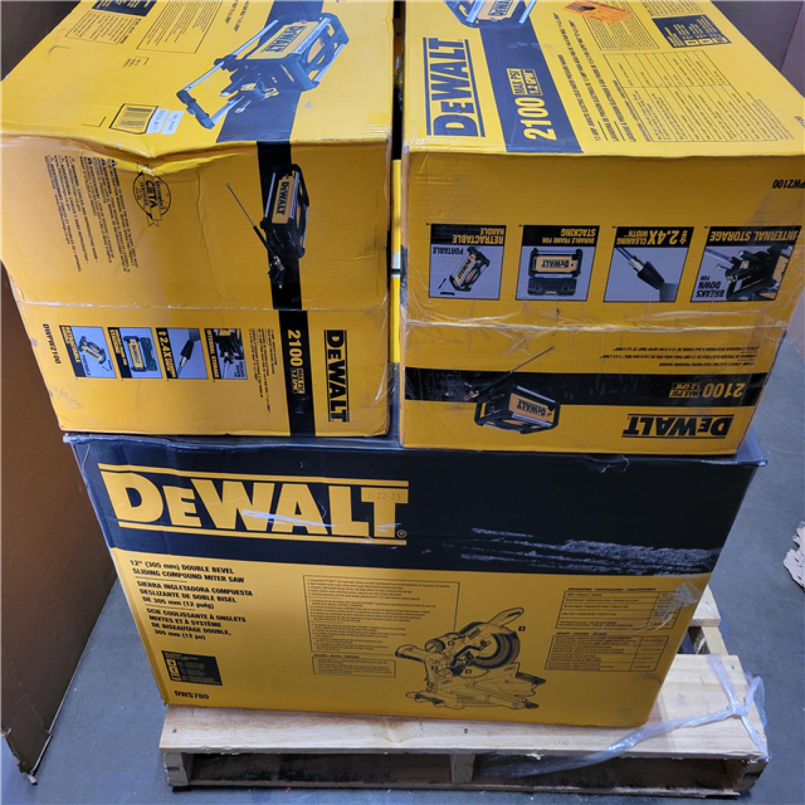 CALIFORNIA AS-IS TOOL PALLET