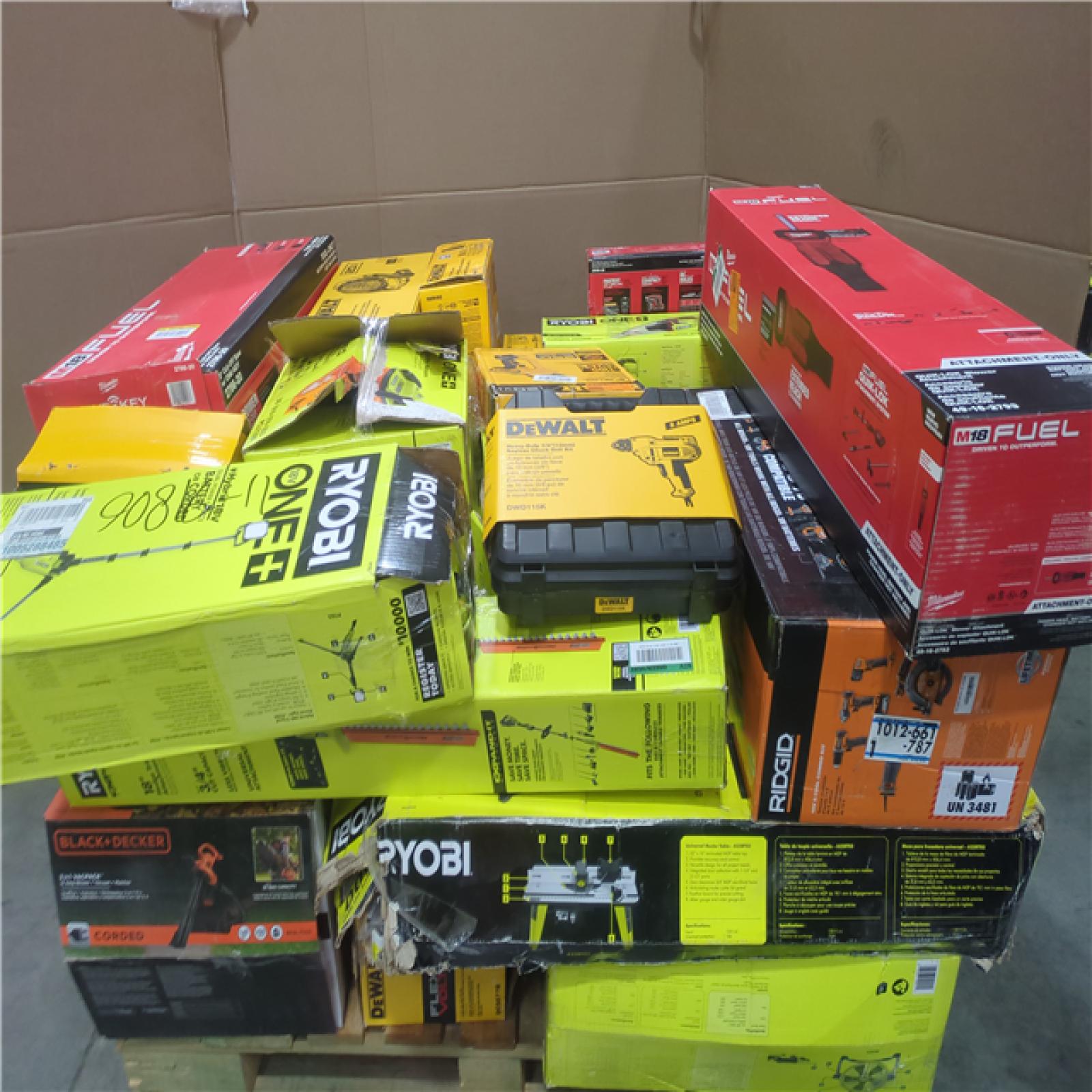 CALIFORNIA AS-IS TOOL PALLET