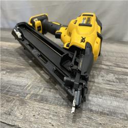 AS-IS DEWALT Cordless 20V MAX XR Angled Finish Nailer (Tool Only)