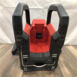 AS-IS Milwaukee 18-Volt Lithium-Ion Cordless 4500 Lumens ROVER Dual Power Triple-Panel Flood & Area Light (Tool-Only)