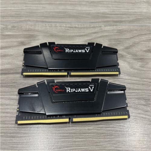 AS-IS G. SKILL Ripjaws V Series 16GB (2 X 8GB) 288-Pin DDR4 SDRAM DDR4 3000 (PC4 24000) Desktop Memory Model F4-3000C15D-16GVKB