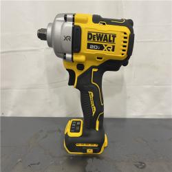 AS-IS- DeWalt 20V MAX 1/2 in. Cordless Brushless Mid-Range Impact Wrench (Tool-Only)