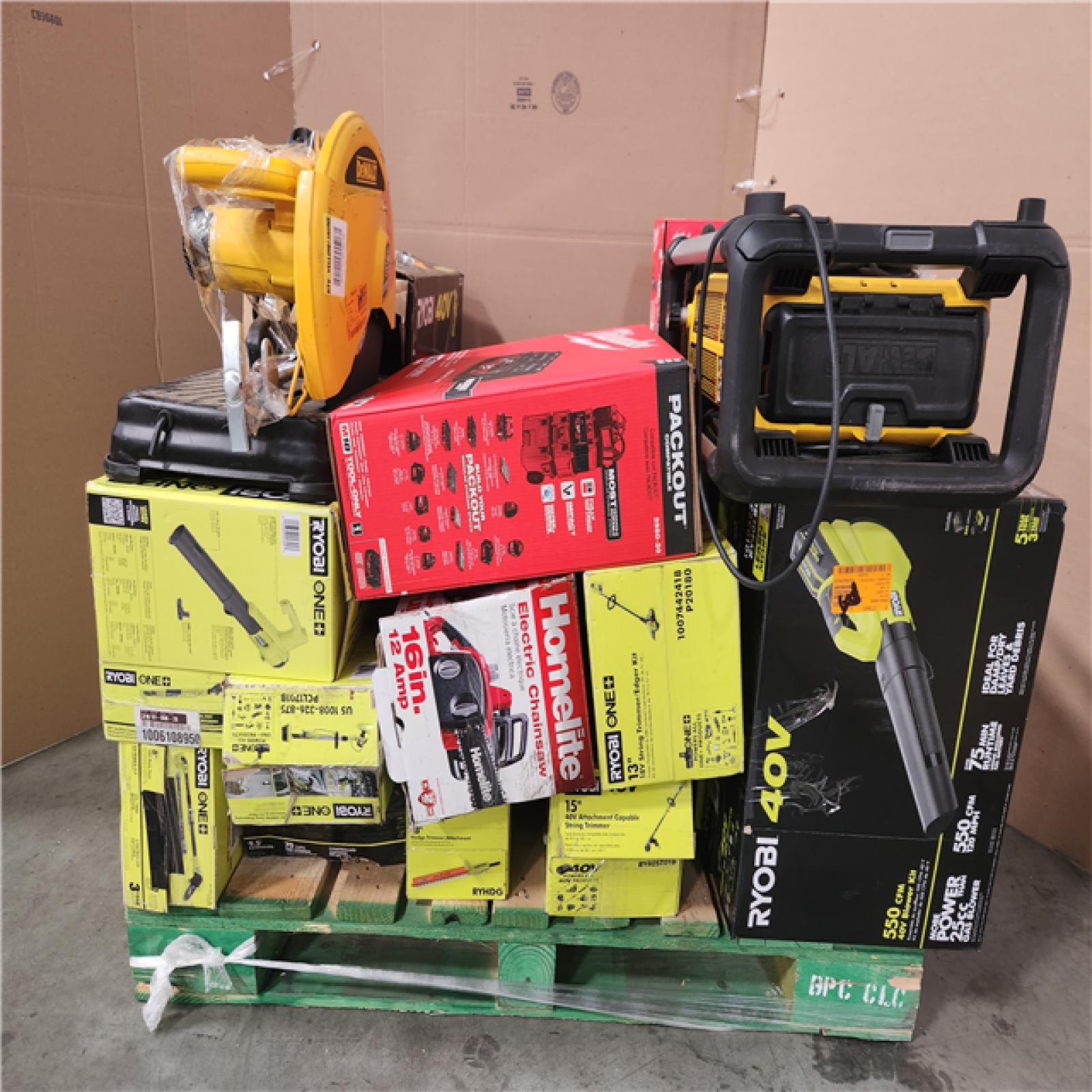 CALIFORNIA AS-IS TOOL PALLET