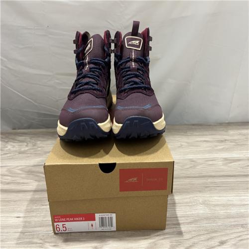 NEW Altra Women's Lone Peak Hiker 3 - Maroon SZ 6.5