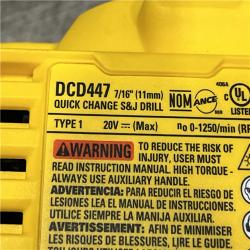 AS-IS DEWALT 20V MAX XR Lithium-Ion Brushless Cordless 7/16 in. Compact Stud & Joist Drill Kit