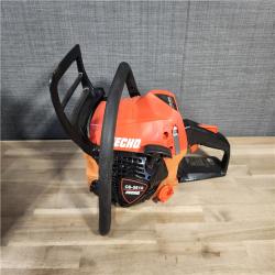 HOUSTON LOCATION - AS-IS (APPEARS LIKE NEW) Echo CS-3510-16 34.4cc 16  2 Stroke Gas Lightweight Rear Handle Chainsaw
