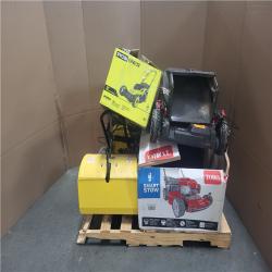 CALIFORNIA AS-IS OUTDOOR POWER EQUIPMENT
