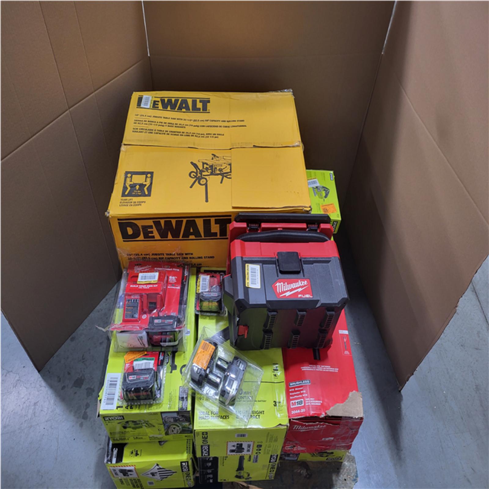 CALIFORNIA AS-IS TOOL PALLET