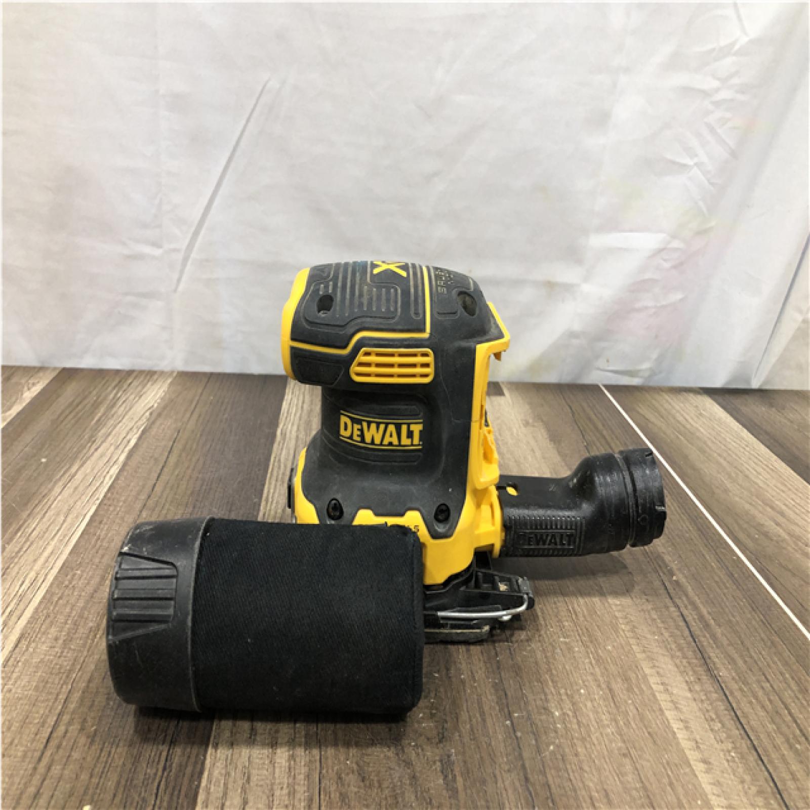 AS-IS DEWALT 20V MAX XR Cordless Brushless 1/4 Sheet Variable Speed Sander (Tool Only)