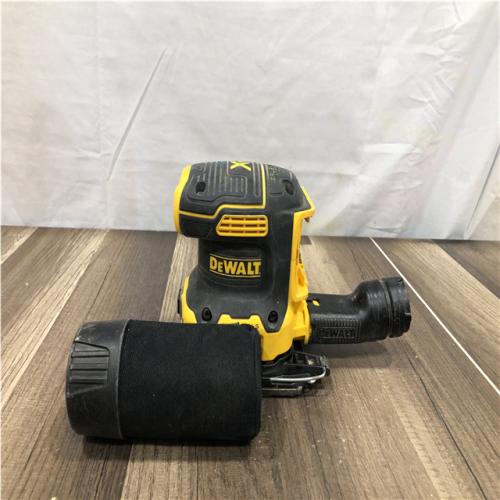 AS-IS DEWALT 20V MAX XR Cordless Brushless 1/4 Sheet Variable Speed Sander (Tool Only)