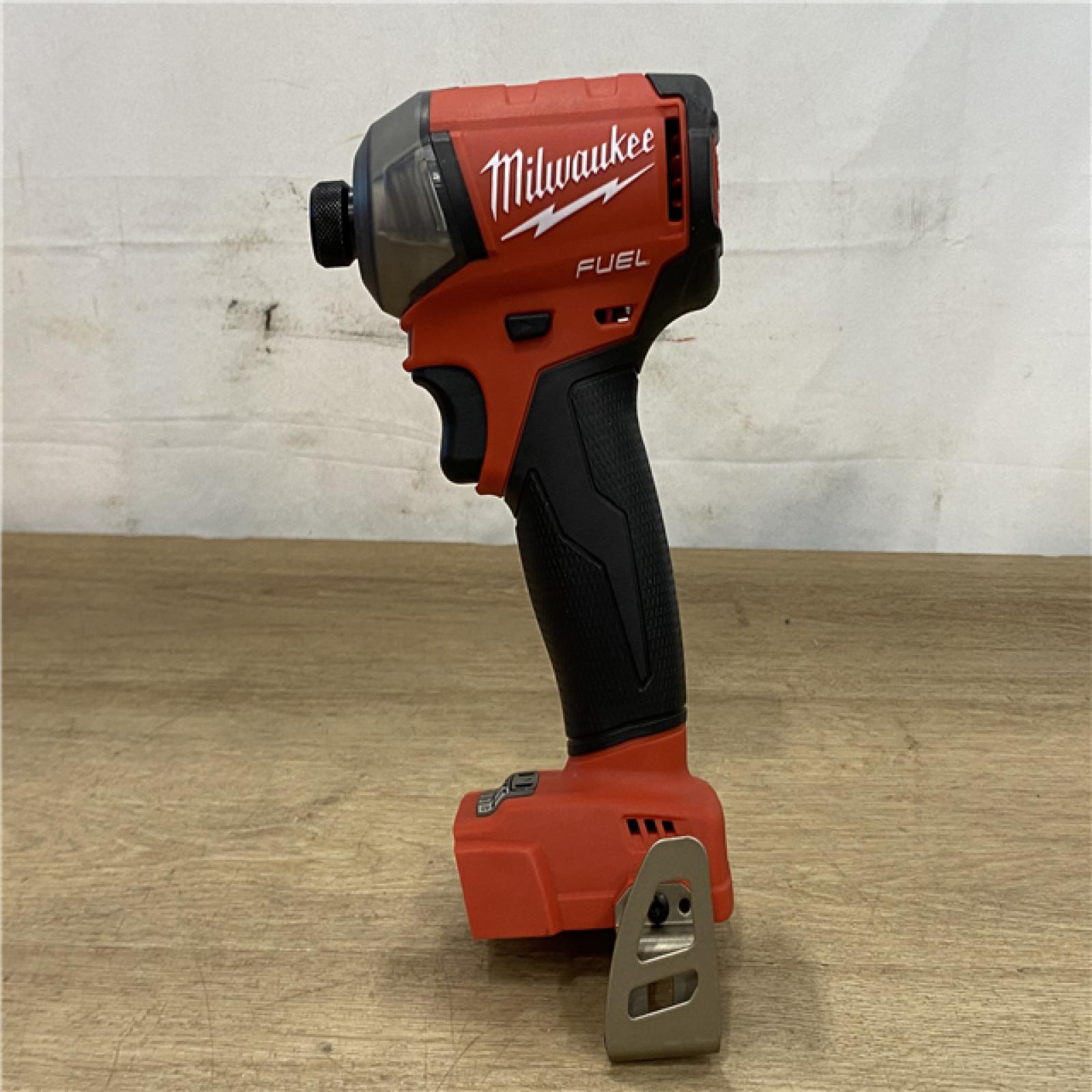 AS-IS Milwaukee  FUEL SURGE 18V Lithium-Ion Brushless Cordless 1/4 in. Hex Impact Driver (Tool-Only)