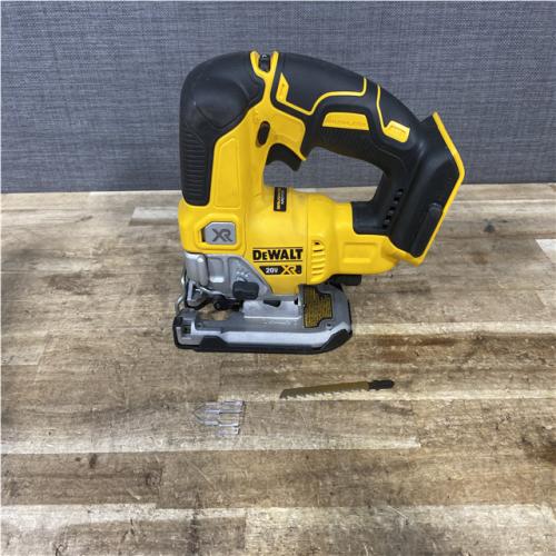 Houston Location AS-IS DEWALT 20V MAX XR Cordless Brushless Jigsaw (Tool Only)
