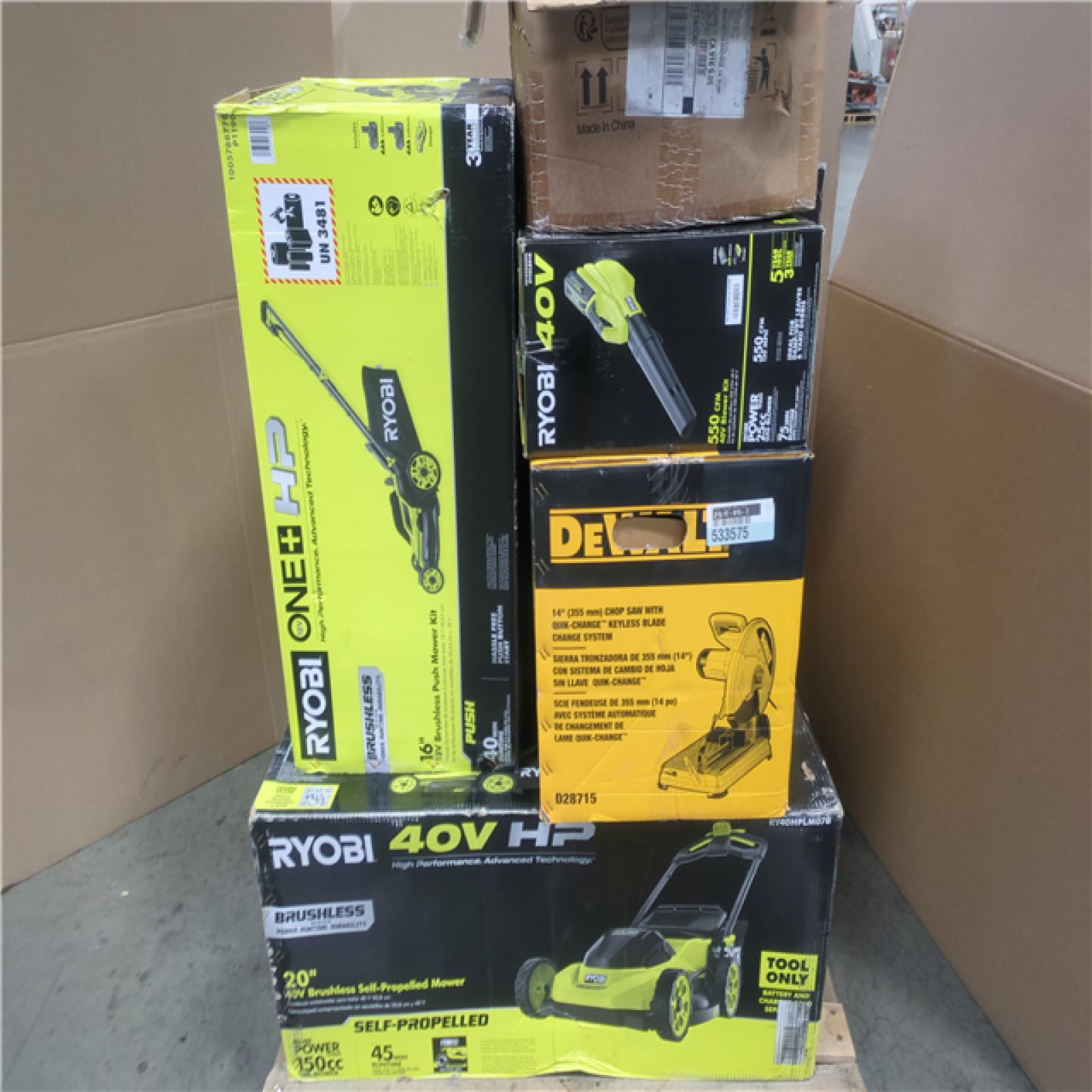 CALIFORNIA AS-IS OUTDOOR POWER EQUIPMENT