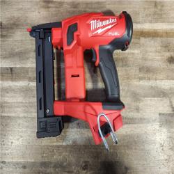 HOUSTON LOCATION - AS-IS (APPEARS LIKE NEW) MILWAUKEE FUEL 18-Volt Lithium-Ion Brushless Cordless 18-Gauge 1/4 in. Narrow Crown Stapler (Tool-Only)