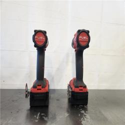 AS-IS- M18 FUEL 18V Lithium-Ion Brushless Cordless Hammer Drill and Impact Driver Combo Kit (2-Tool) with 2 Batteries