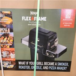 Phoenix NEW NINJA FlexFlame ProConnect Wi-Fi 3-Burner Propane Grill in Black with Pizza Stone and Peel