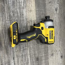 AS-IS DEWALT Atomic 20V Max Lithium-Ion Brushless Cordless Compact 1/4 in. Impact Driver Kit