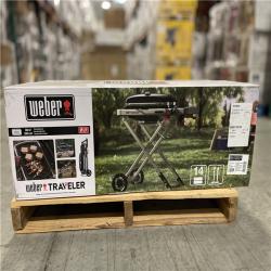 DALLAS LOCATION- NEW Weber Traveler Portable Propane Gas Grill