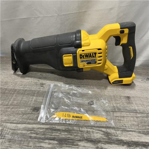 AS-IS DEWALT FLEXVOLT 60V MAX Cordless Brushless Reciprocating Saw (Tool Only)