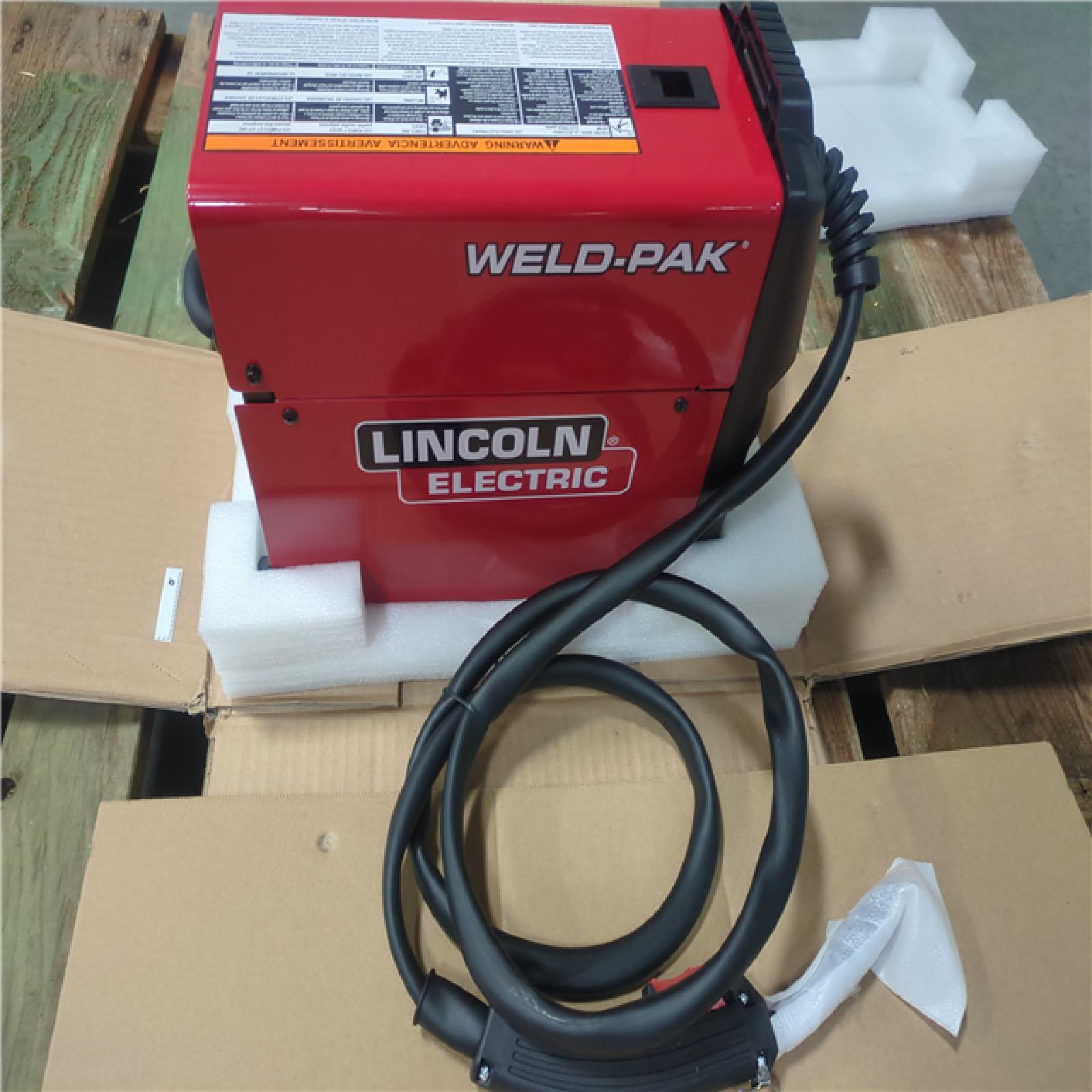 CALIFORNIA AS-IS lINCOLN ELECTRIC WELD-PAK