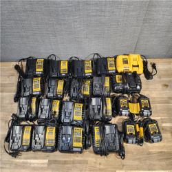 HOUSTON LOCATION - AS-IS DEWALT BATTERY CHARGER PACK QTY - 22