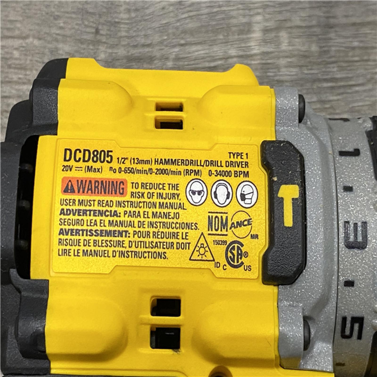 AS-IS DEWALT 20-Volt Maximum Lithium-Ion Cordless 4-Tool Combo Kit