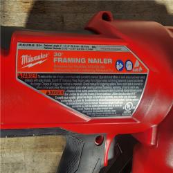 HOUSTON LOCATION - AS-IS Milwaukee M18 FUEL 30 Degree Framing Nailer Kit