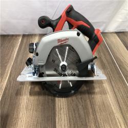 AS-IS Milwaukee 18V Lithium-Ion Cordless 6-1/2 in. Circular Saw (Tool-Only)