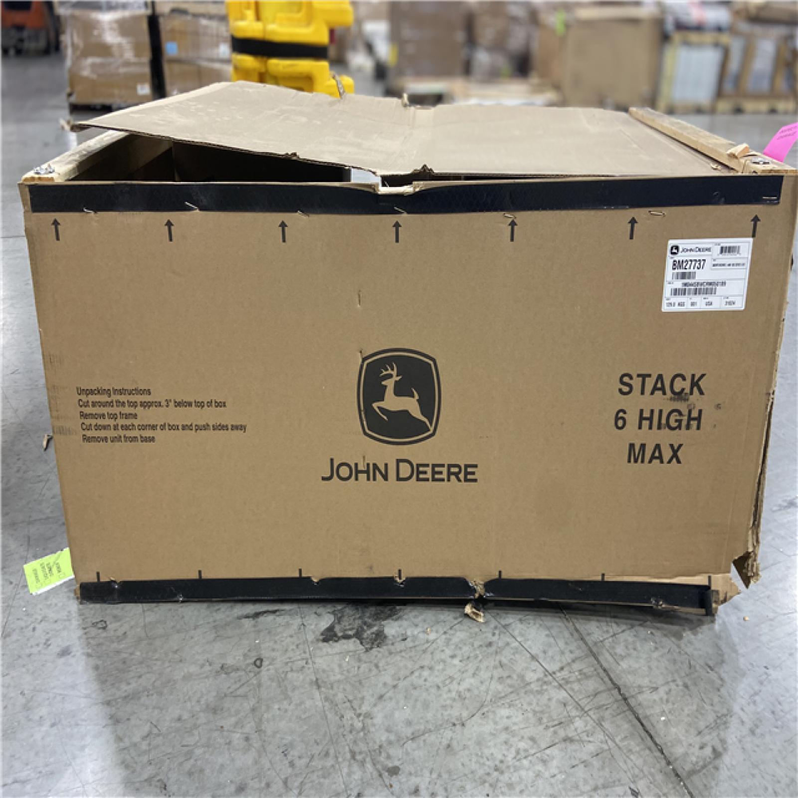 DALLAS LOCATION - John Deere 44 in. Two-Stage Snow Blower Attachment for 100 Series Tractors