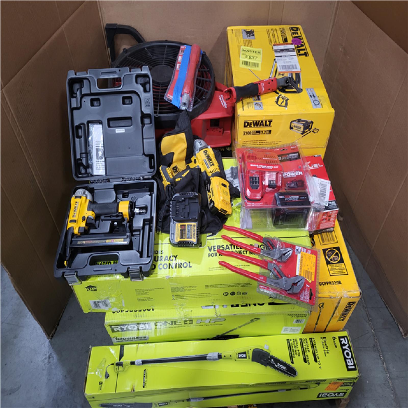CALIFORNIA AS-IS TOOL PALLET