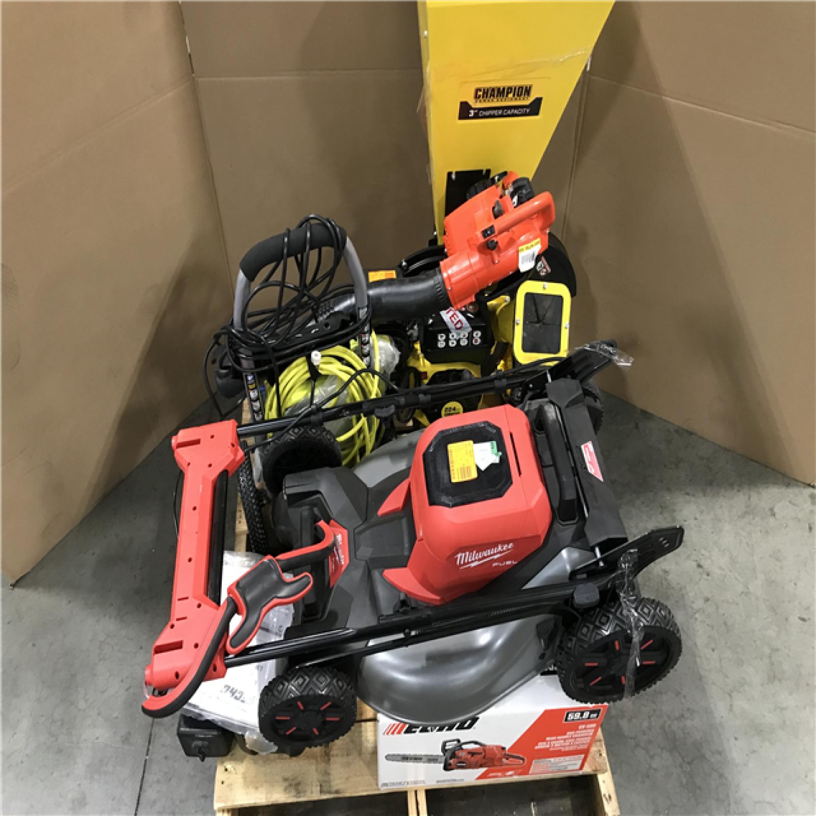 CALIFORNIA AS-IS OUTDOOR POWER EQUIPMENT