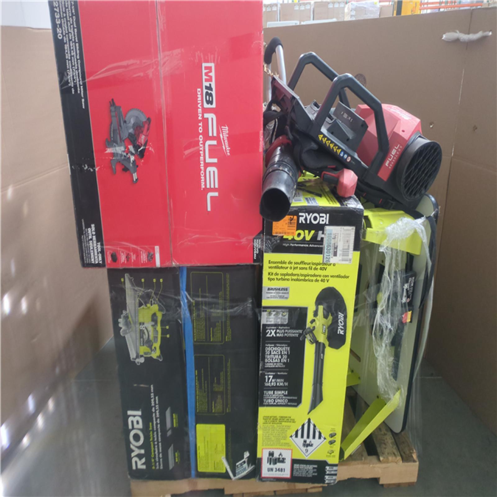 CALIFORNIA AS-IS TOOL PALLET