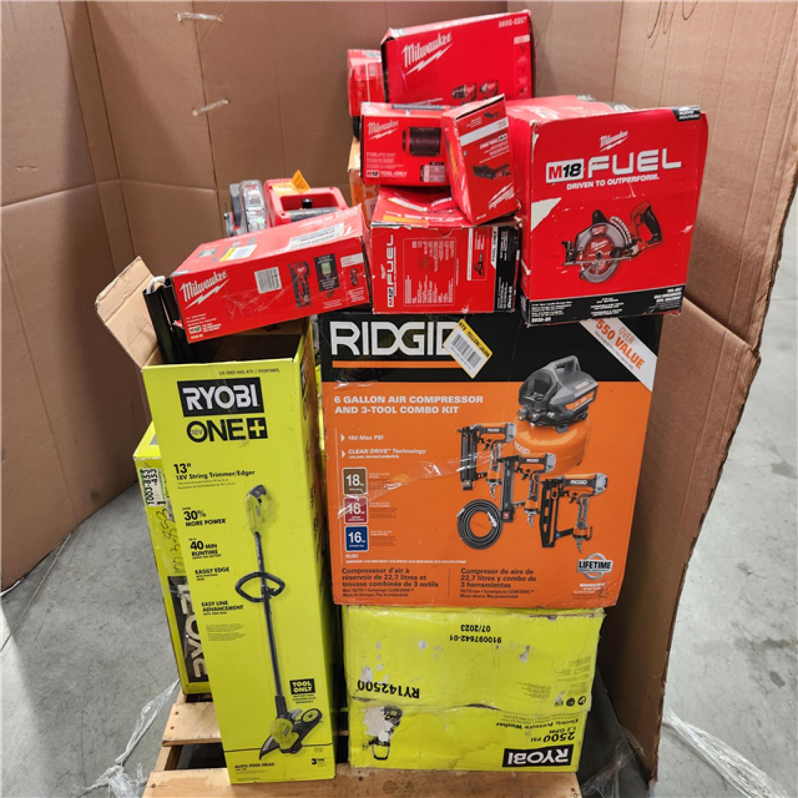 CALIFORNIA AS-IS TOOL PALLET