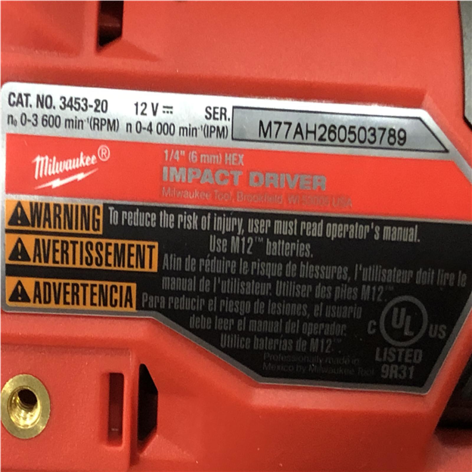 AS-IS Milwaukee FUEL 12-Volt Lithium-Ion Brushless Cordless Hammer Drill and Impact Driver Combo Kit