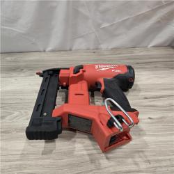 AS-IS MILWAUKEE FUEL 18V Cordless 18-Gauge 1/4 in. Narrow Crown Stapler (Tool-Only)