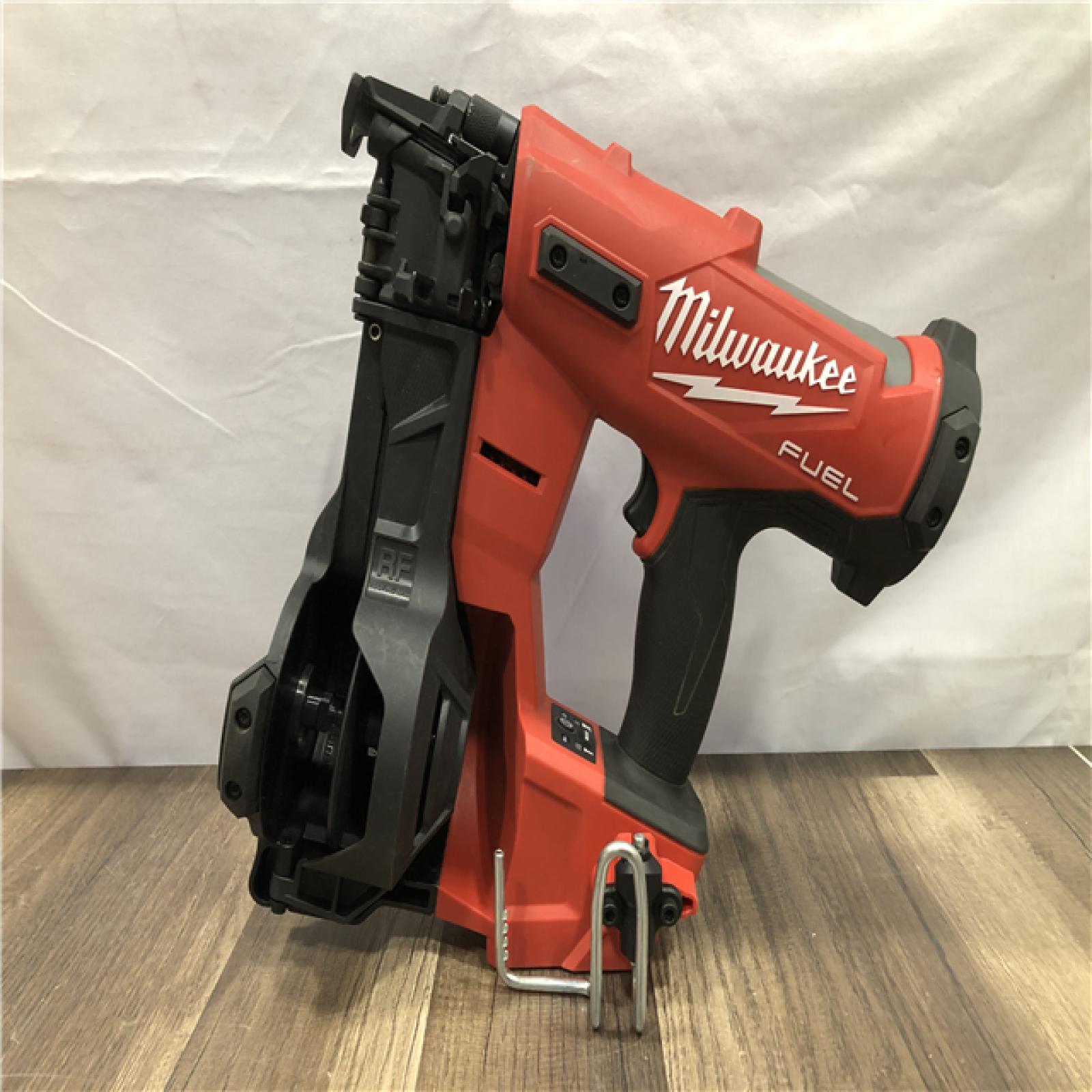 AS-IS Milwaukee  FUEL 18-Volt Lithium-Ion Brushless Cordless Coil Roofing Nailer (Tool Only)