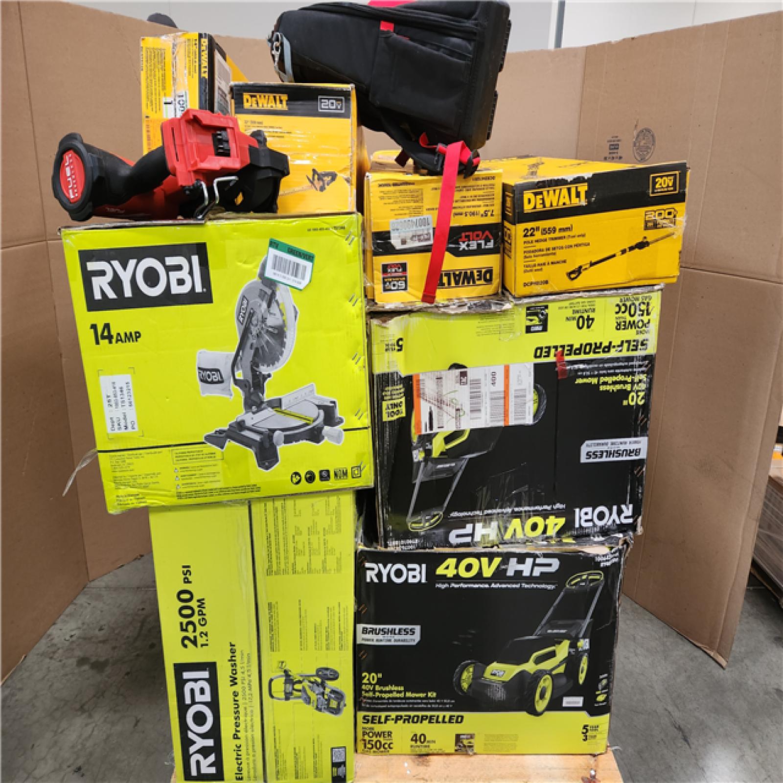 CALIFORNIA AS-IS TOOL PALLET