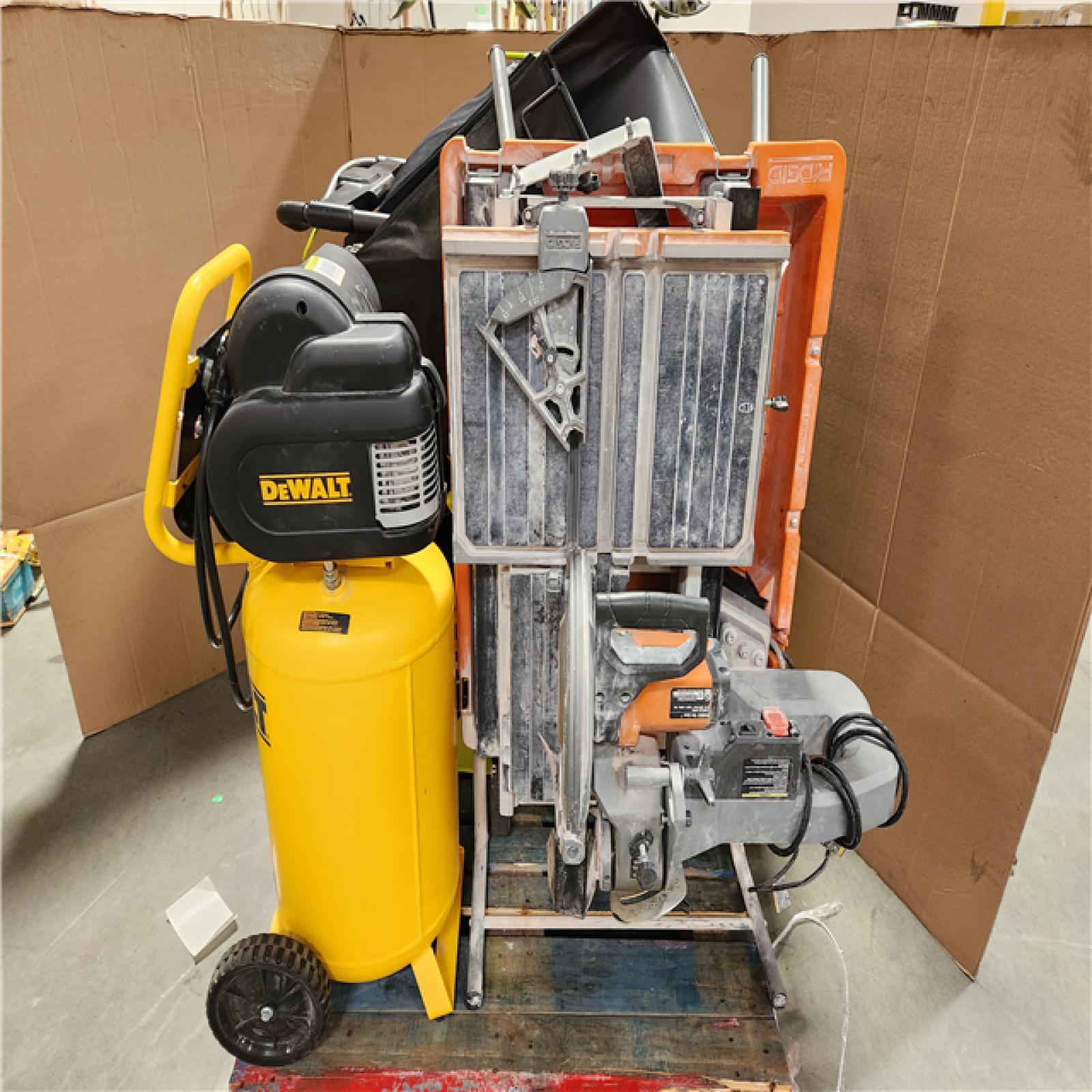 CALIFORNIA AS-IS OUTDOOR POWER EQUIPMENT