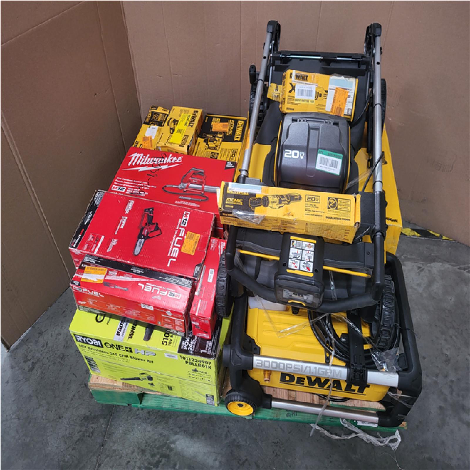 CALIFORNIA AS-IS TOOL PALLET