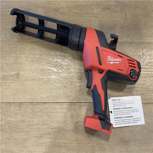 AS-IS Milwaukee 2641-20 M18 18V Li-Ion Cordless Caulk/Adhesive Gun (Bare Tool) New