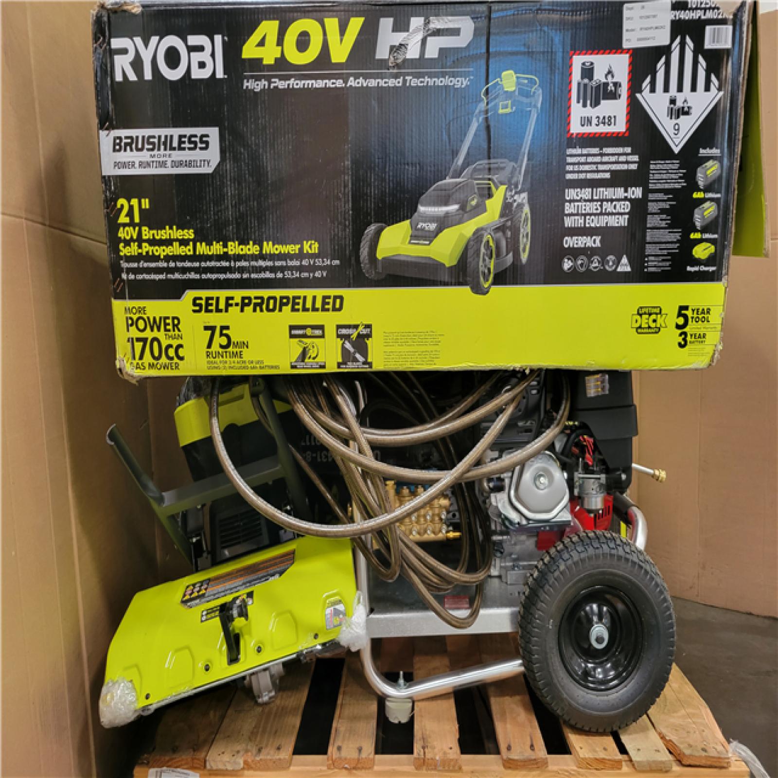 CALIFORNIA AS-IS OUTDOOR POWER EQUIPMENT