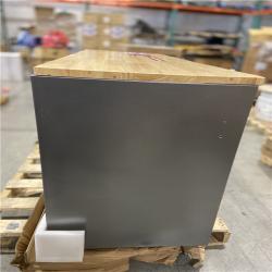 DALLAS LOCATION - Husky 61 in. W x 24 in. D Standard Duty 10-Drawer Mobile Workbench Tool Chest with Sliding Bin Storage Drawer in Silver