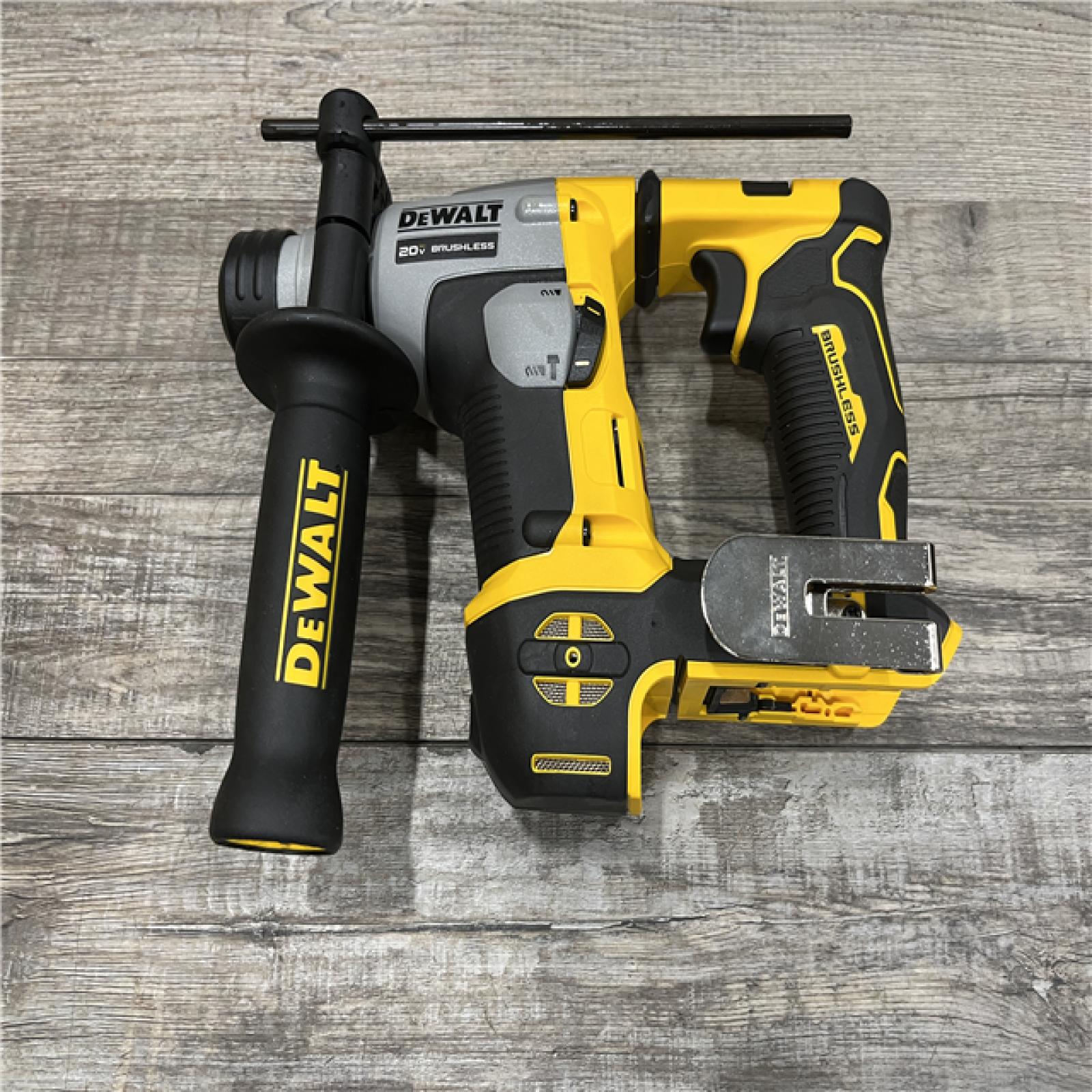 AS-IS DEWALT ATOMIC 20V MAX Cordless Brushless Ultra-Compact 5/8 in. SDS Plus Hammer Drill (Tool Only)