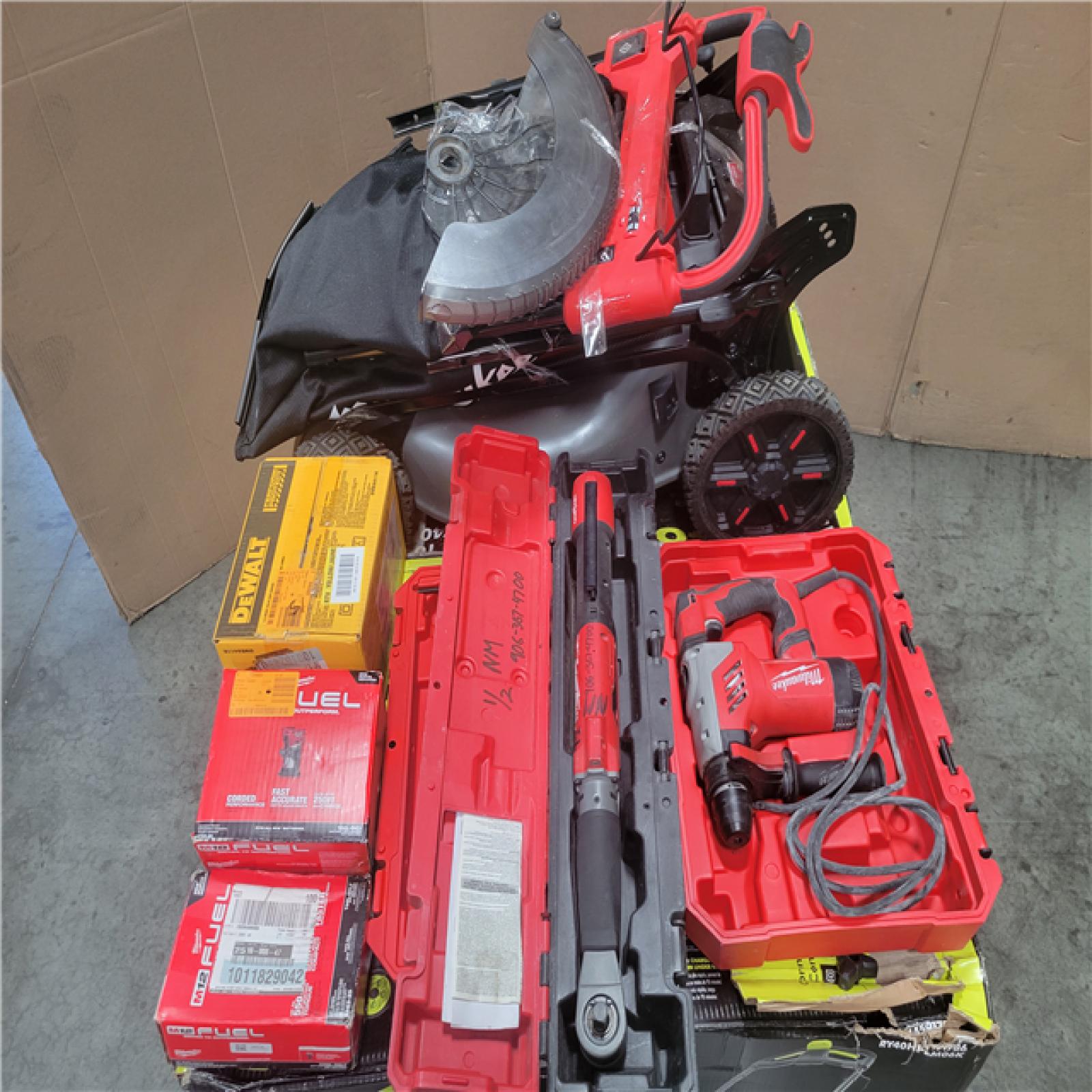 CALIFORNIA AS-IS TOOL PALLET