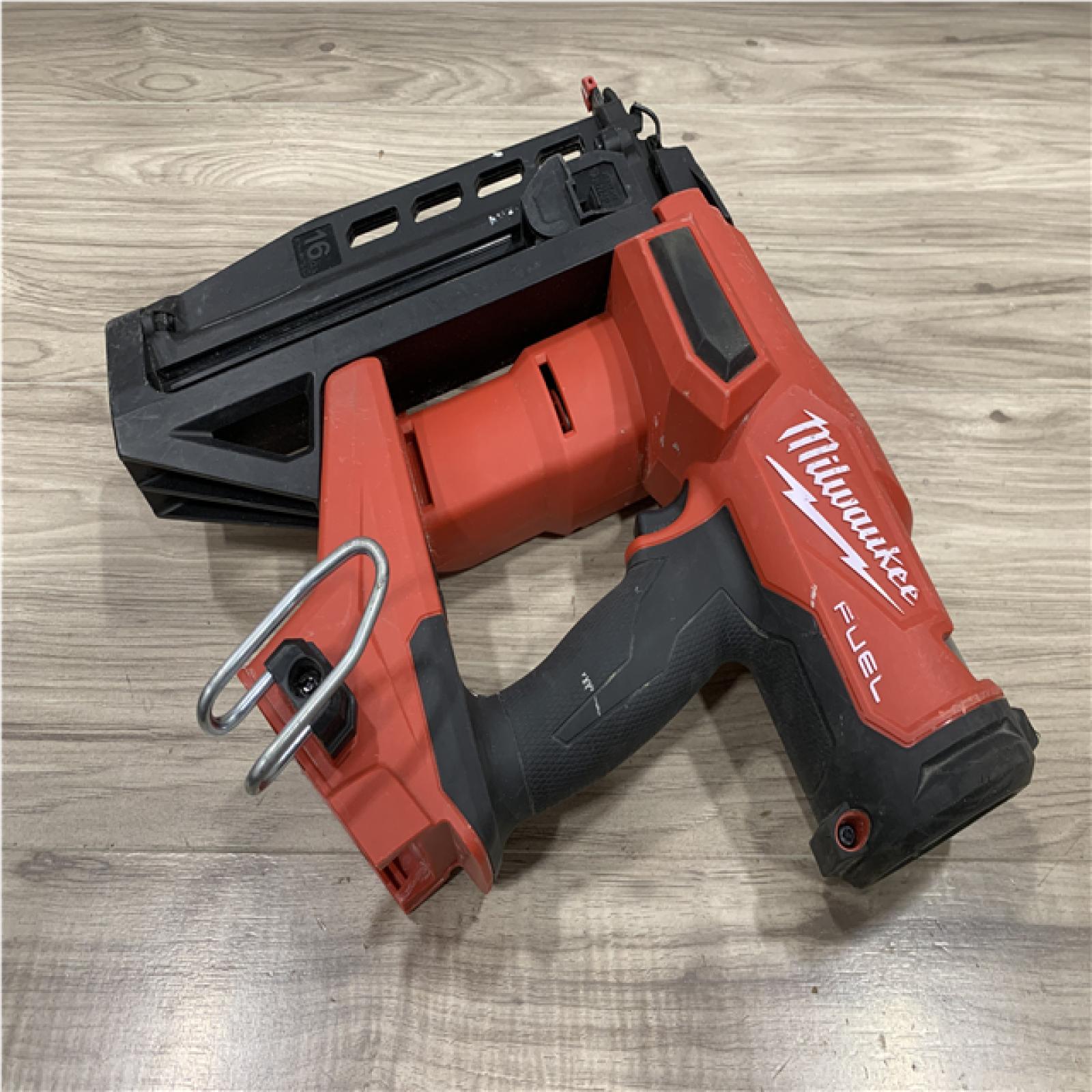 AS-IS Milwaukee FUEL 18-Volt Lithium-Ion Brushless Cordless Gen ll 16-Gauge Straight Finish Nailer (Tool Only)