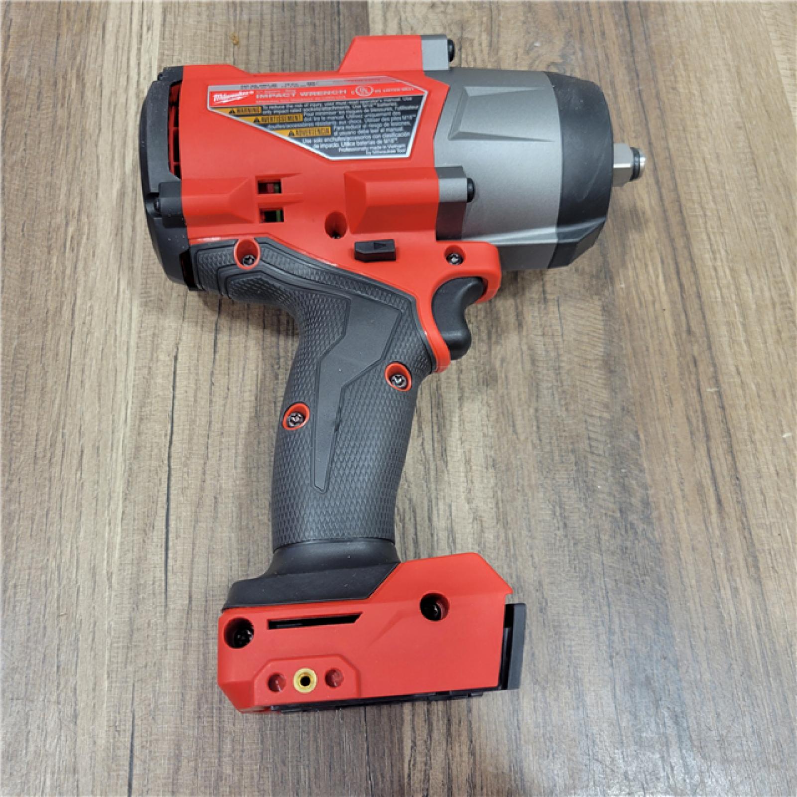 AS-IS Milwaukee M18 1/2 in. Cordless Brushless High Torque Impact Wrench Kit (Battery & Charger)