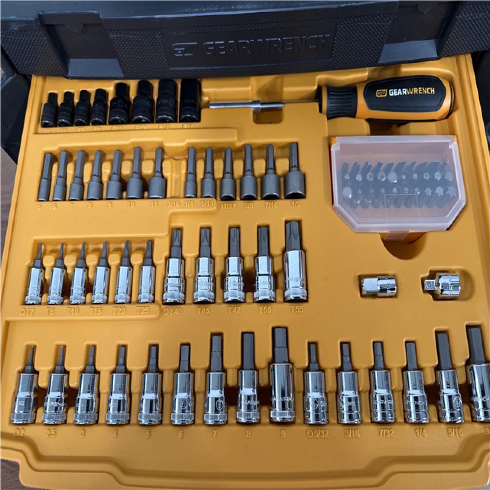California NEW GEARWRENCH Mechanics Tools Set in 3-Drawer Storage Box
