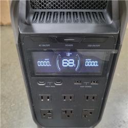 CALIFORNIA AS-IS ECOFLOW DELTA 3 3600-WATT GENERATOR