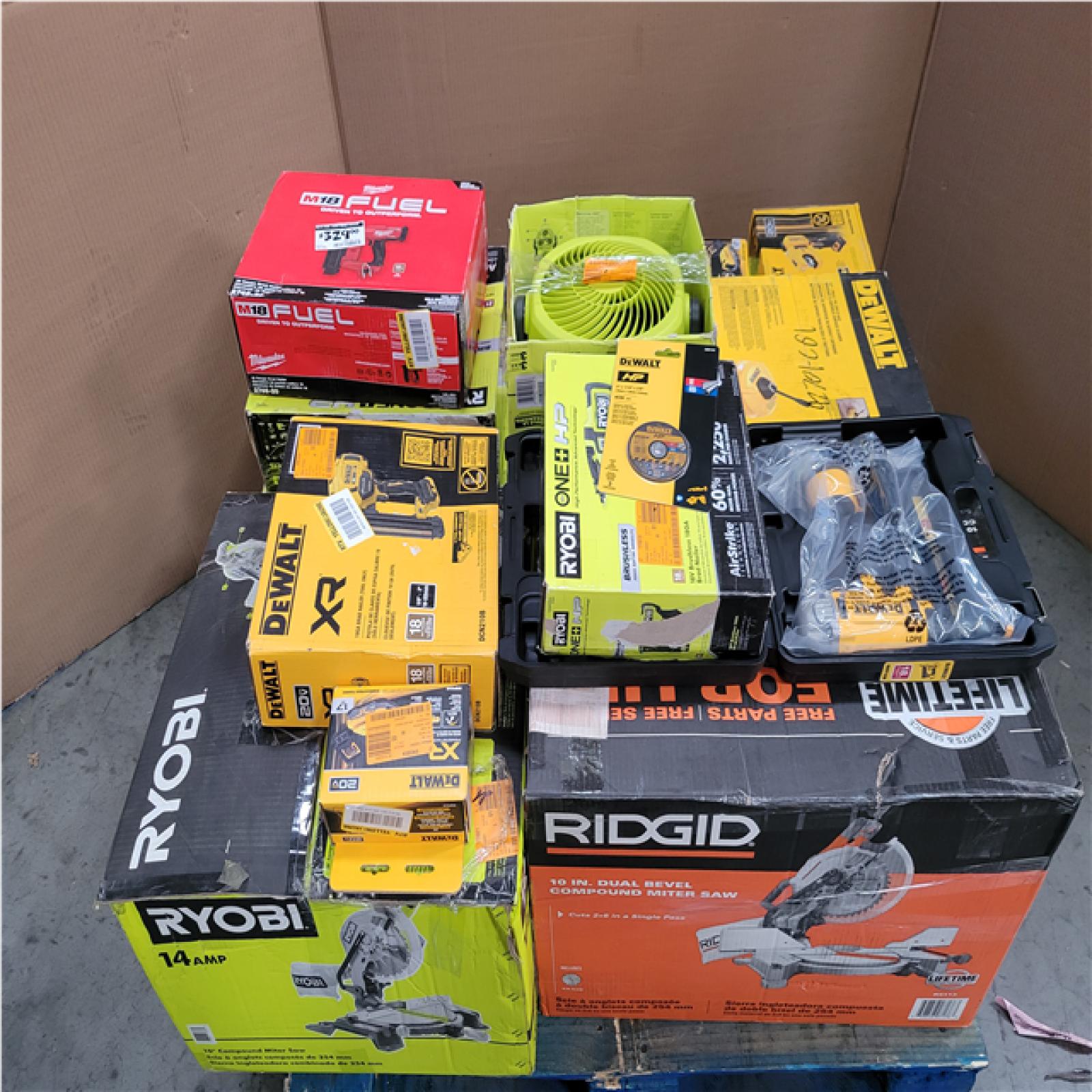 CALIFORNIA AS-IS TOOL PALLET